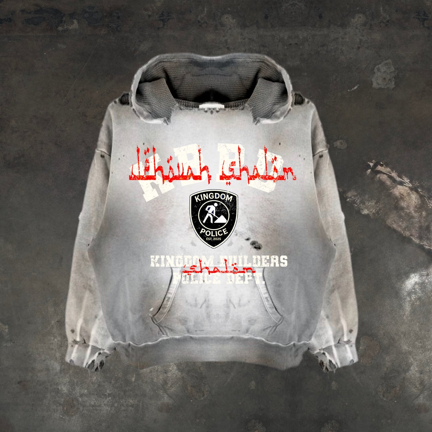 Kingdom Police Dept. "Shalom" Hoodie