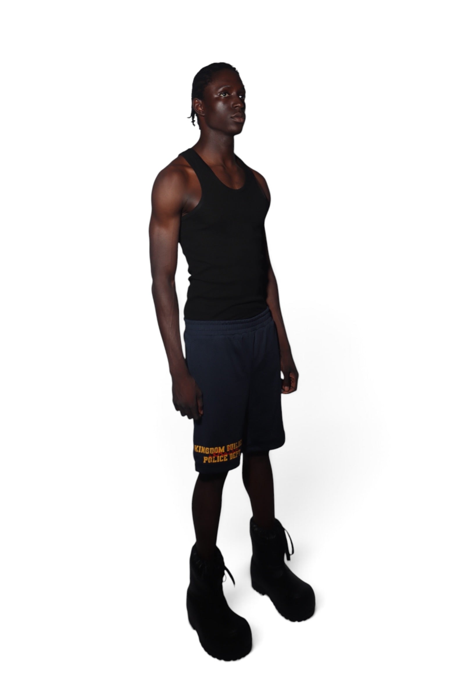 Navy Mesh Shorts