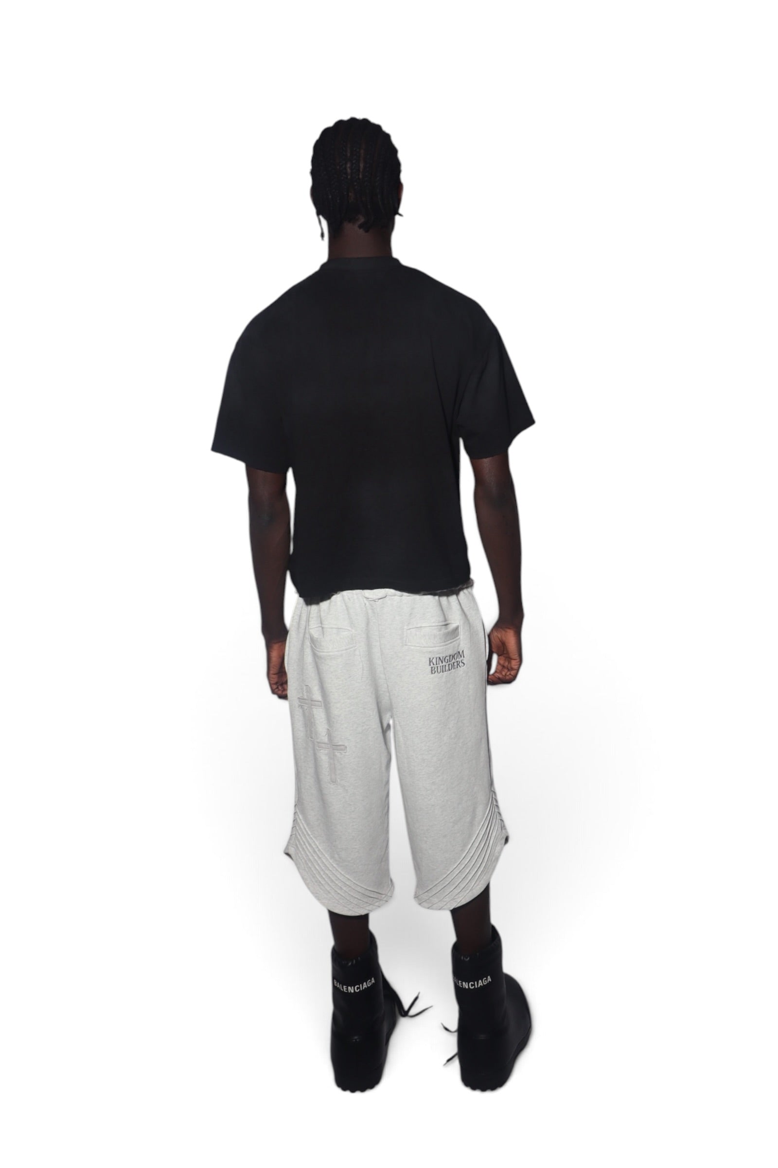 Black "Shalom" Tee
