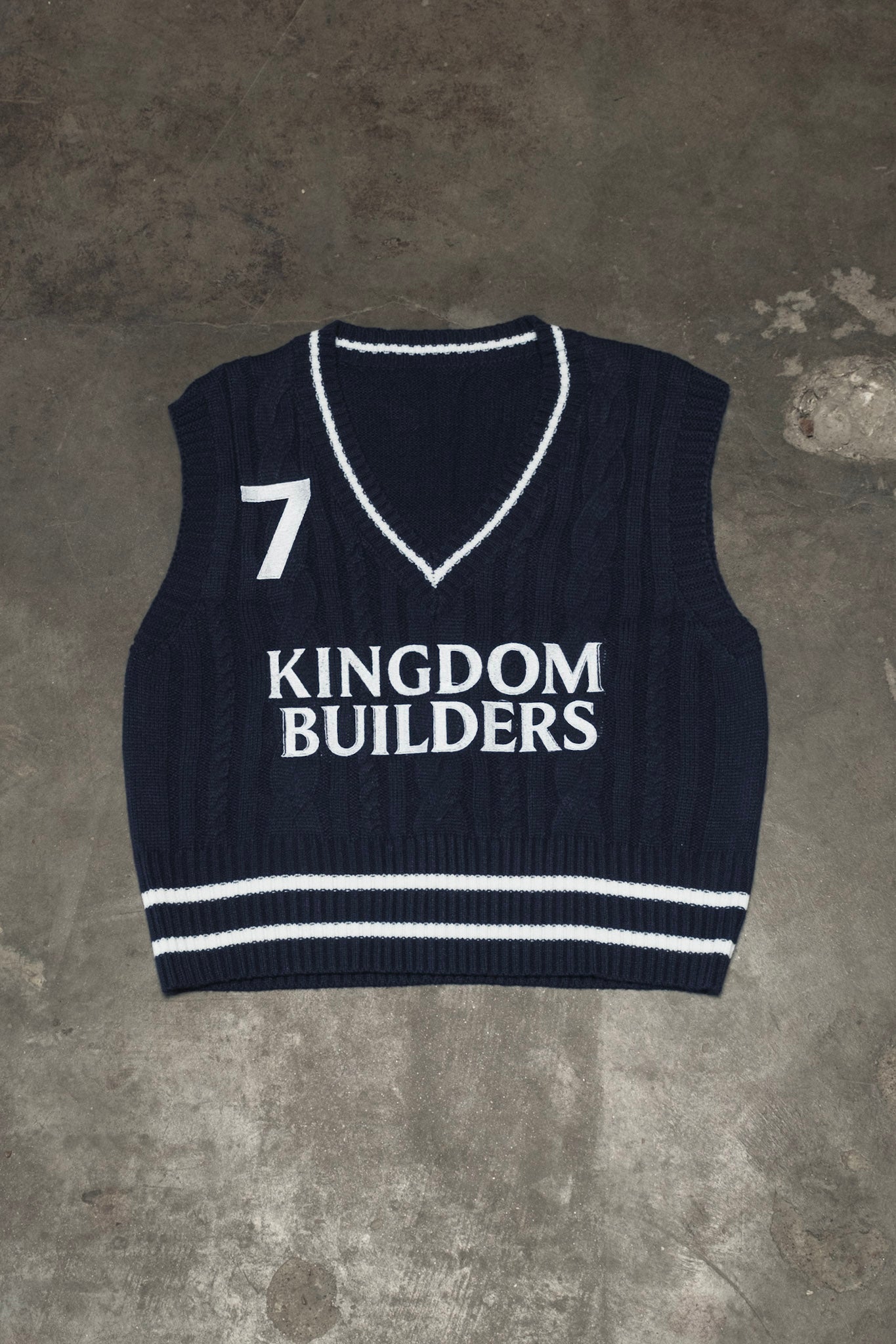 KB No.7 Cable Knit Vest