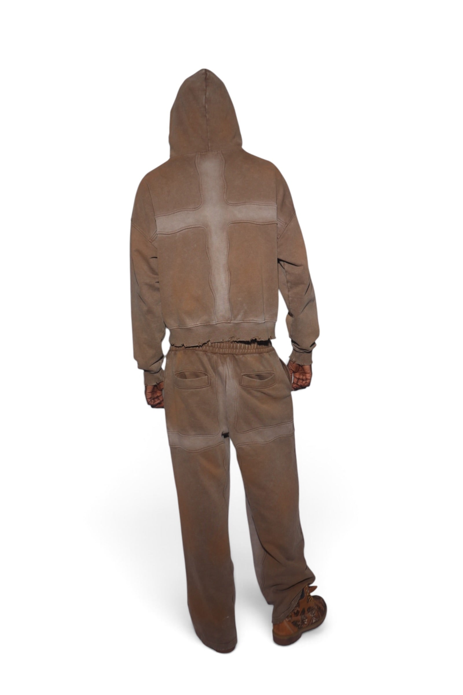 Brown Crossfade Sweatpants