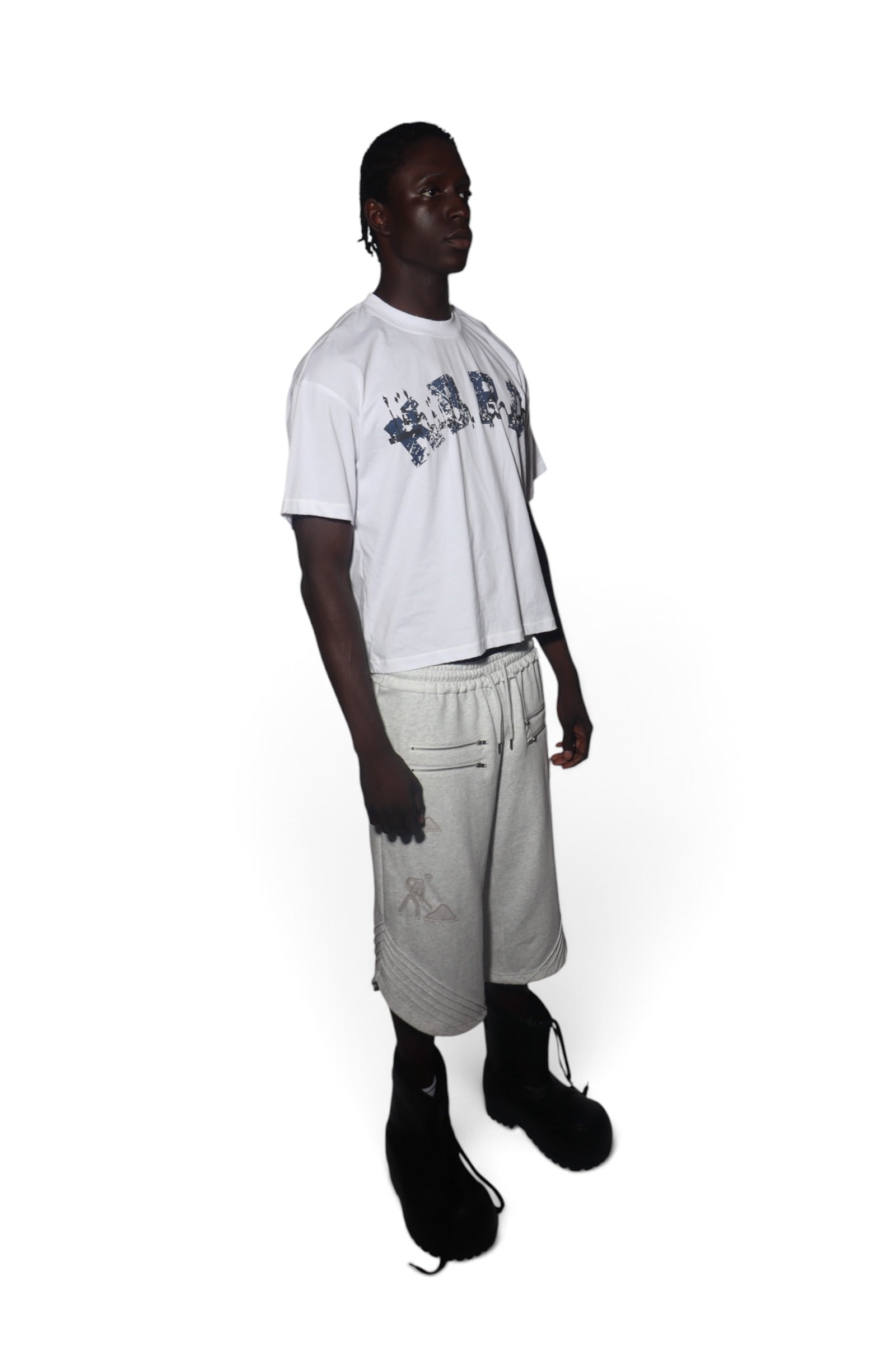 White "Shalom" Tee