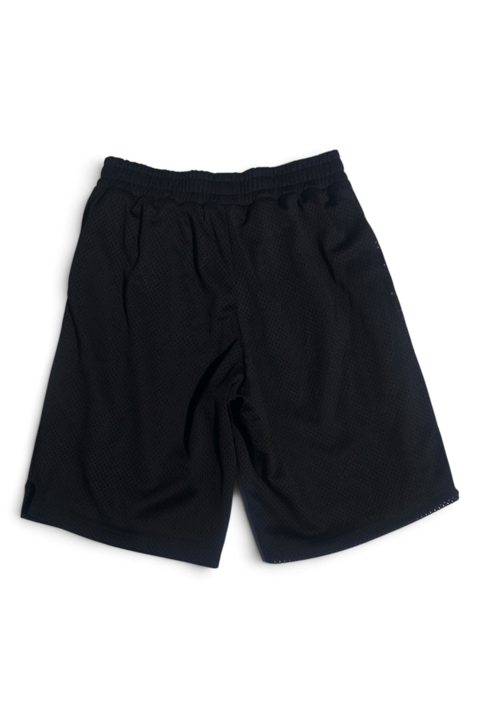 Black Mesh Shorts