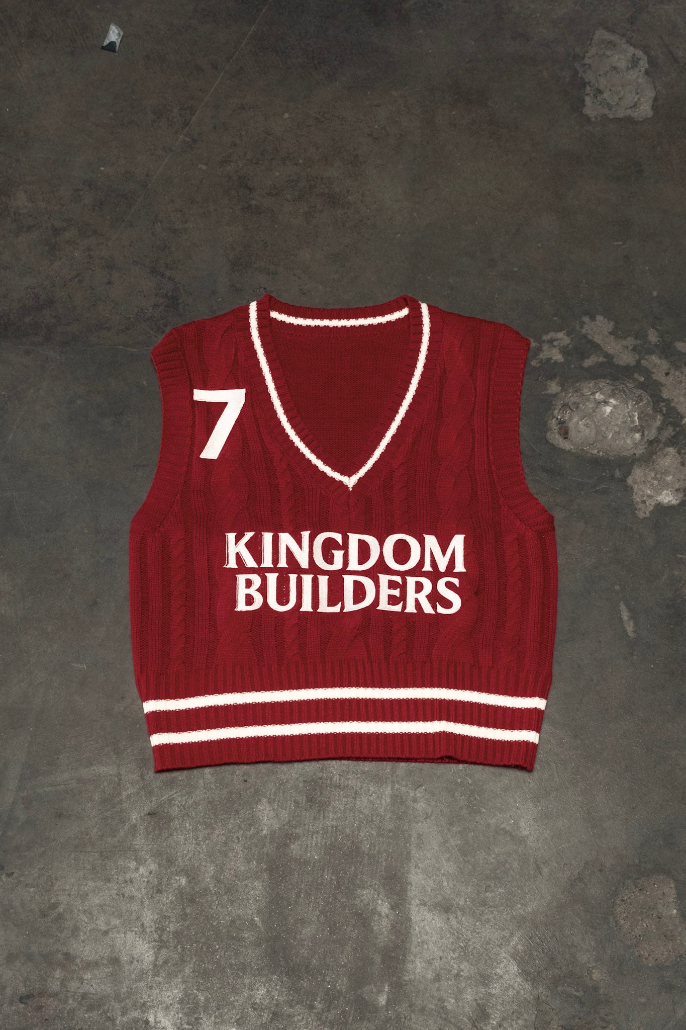 KB No.7 Cable Knit Vest