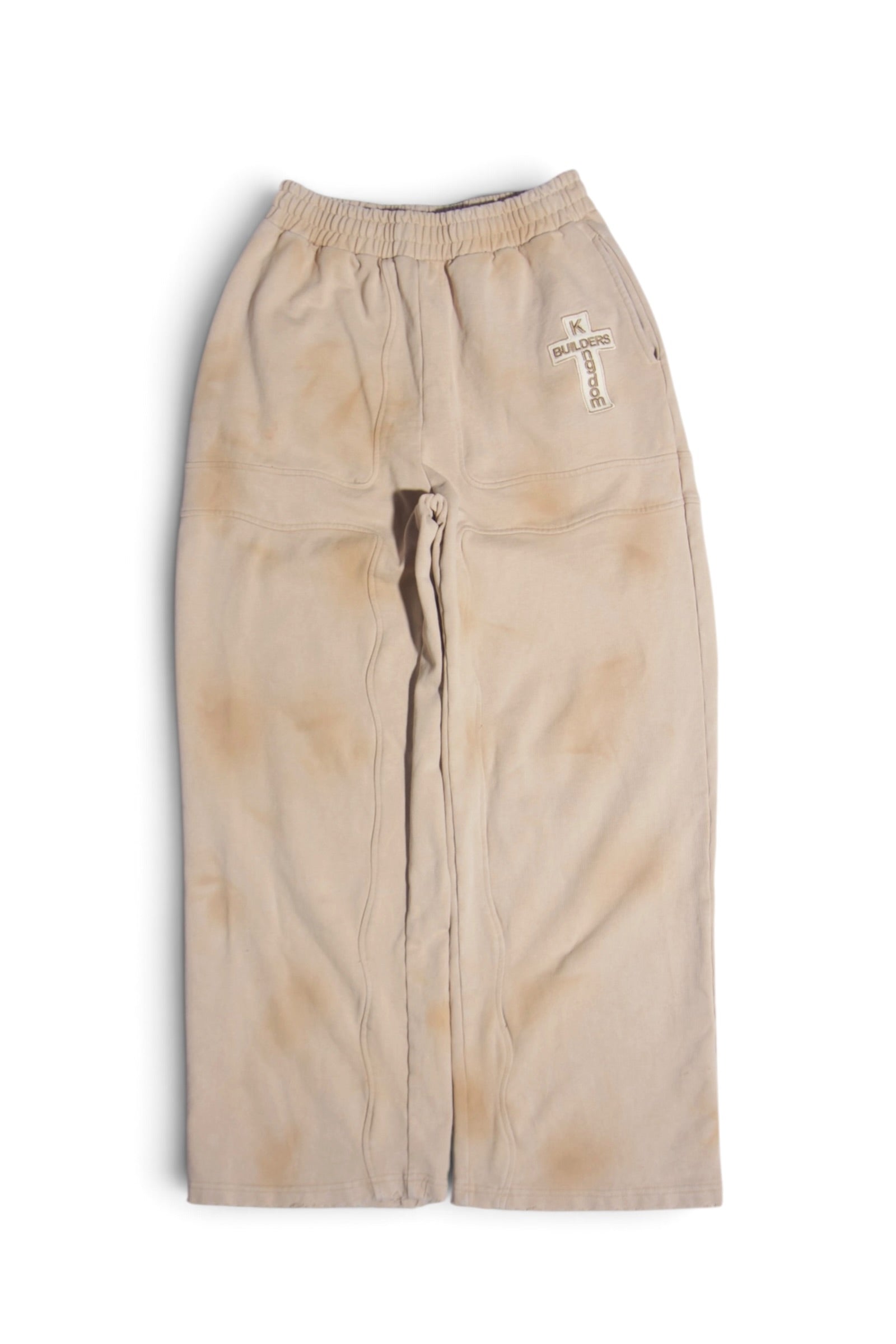 Cream Crossfade Sweatpants