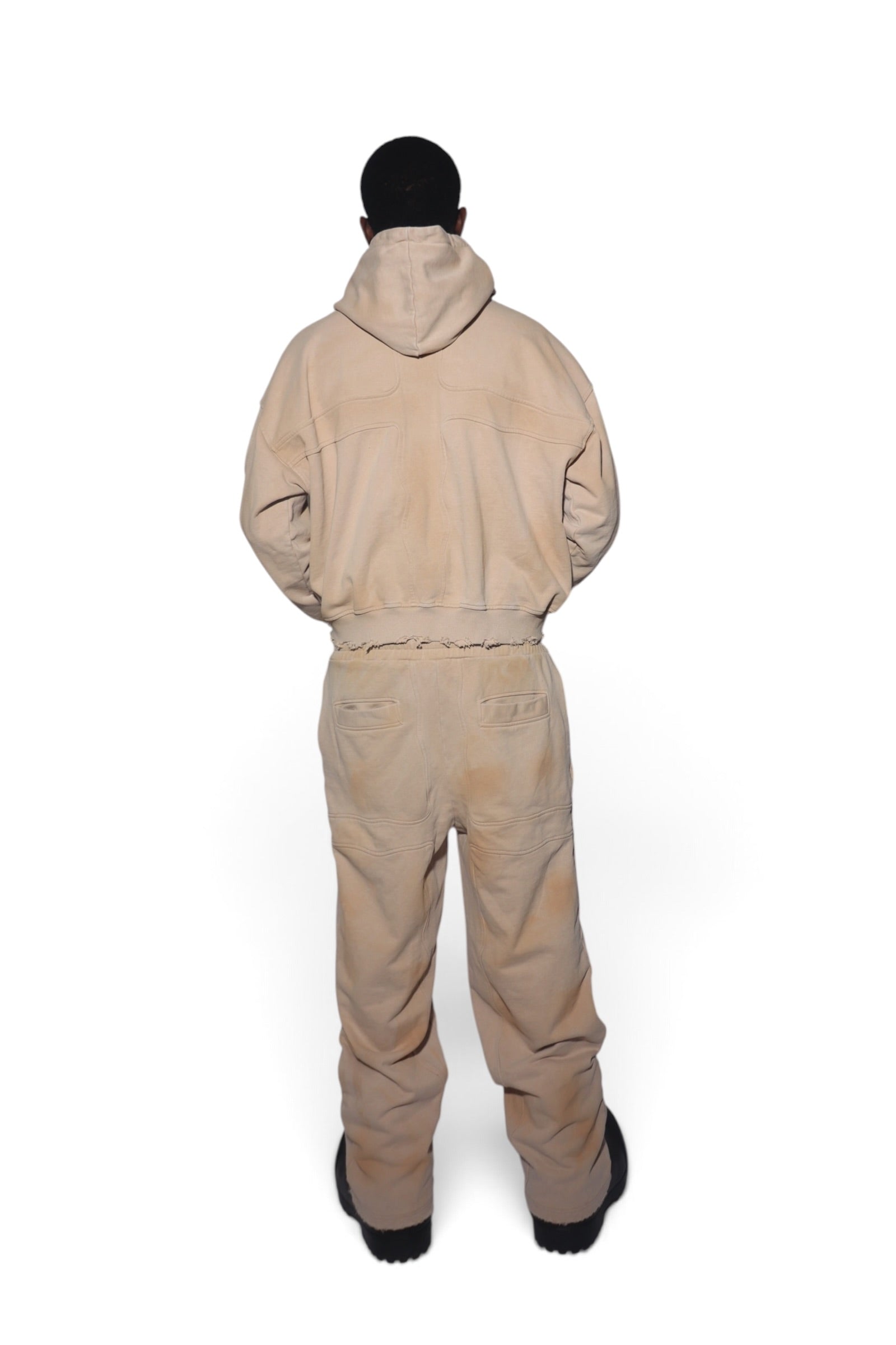 Cream Crossfade Sweatpants