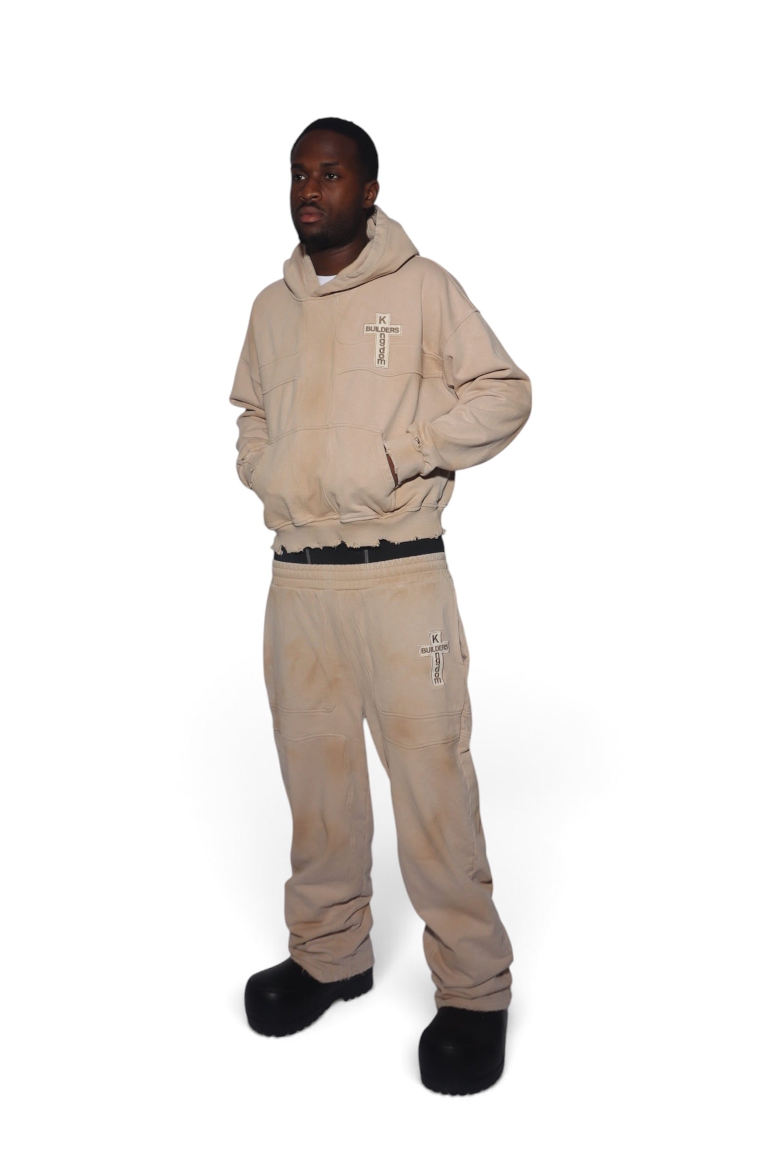 Cream Crossfade Hoodie
