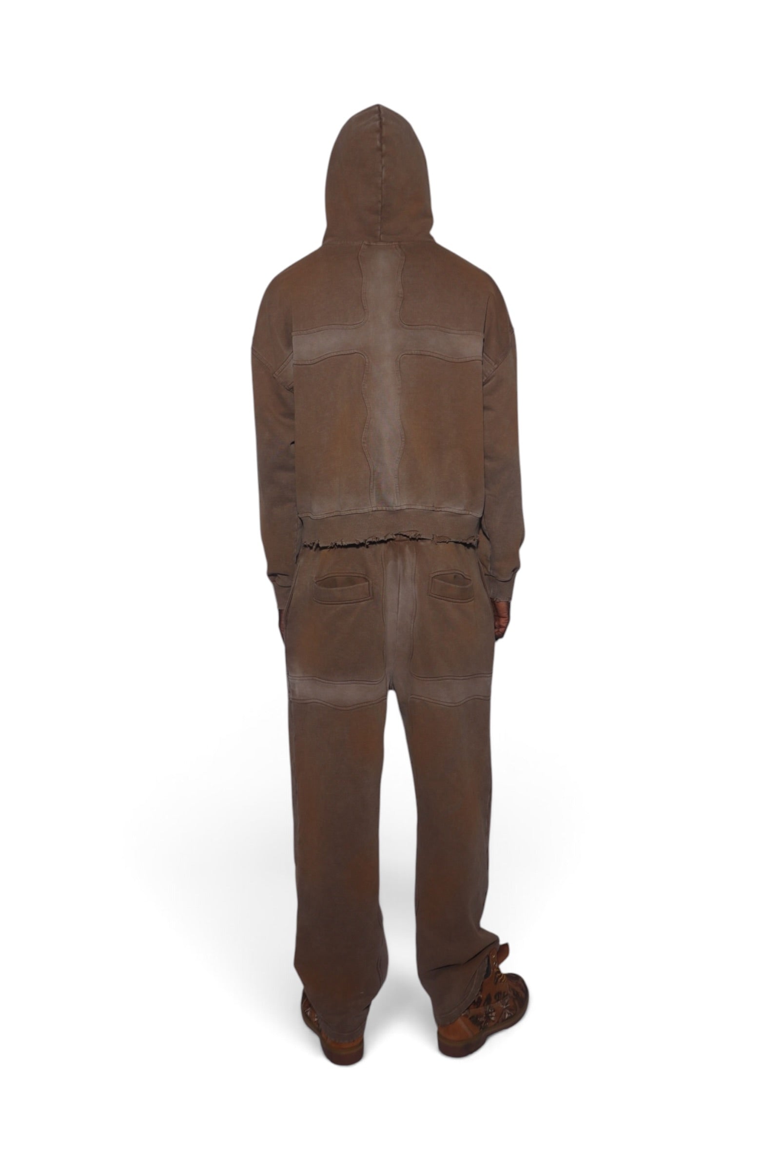 Brown Crossfade Hoodie