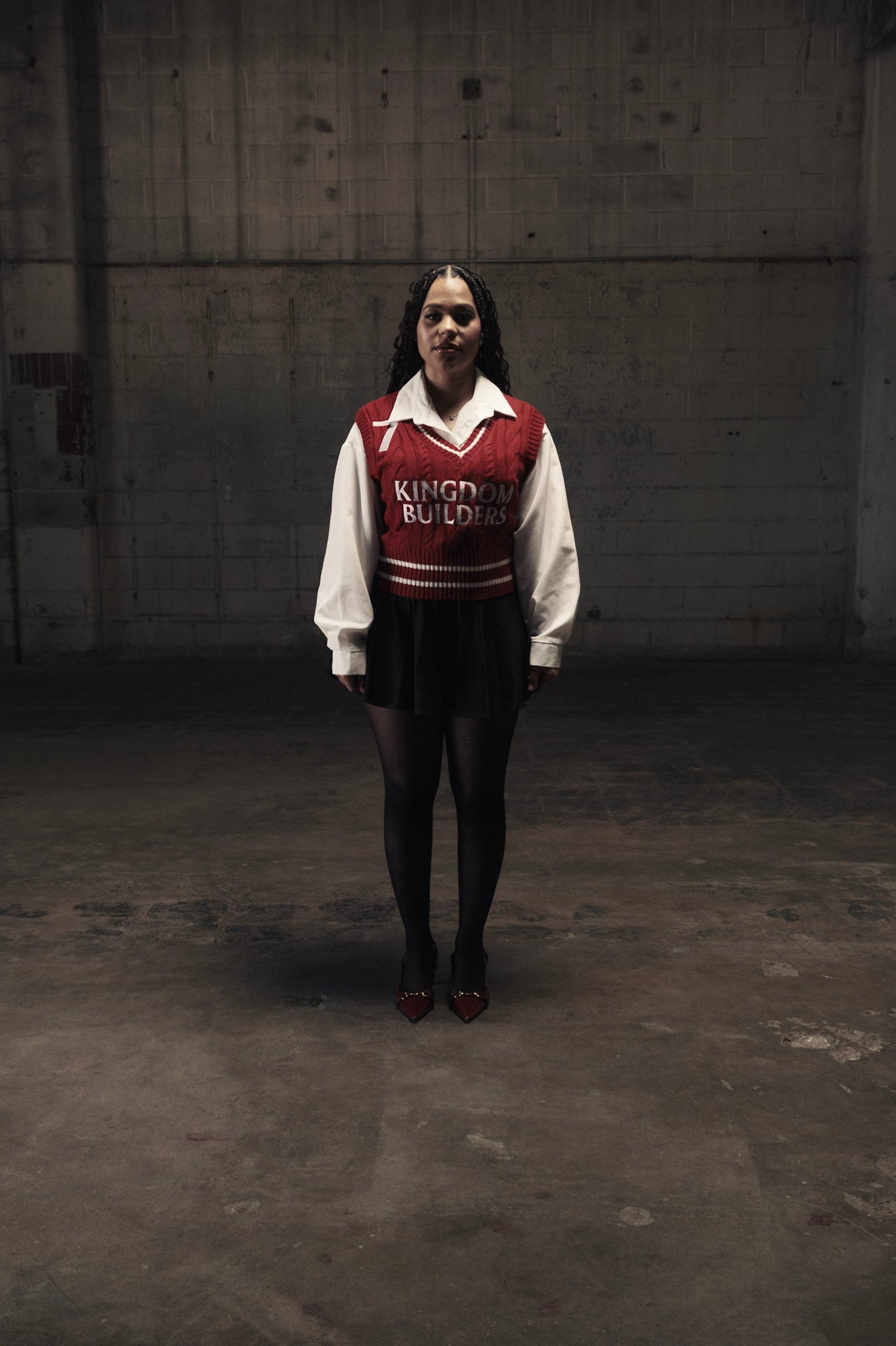 KB No.7 Cable Knit Vest