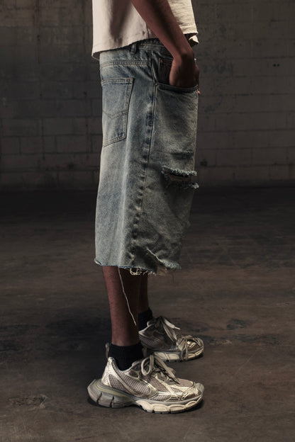 BLUEPRINT CUTOFF DENIM