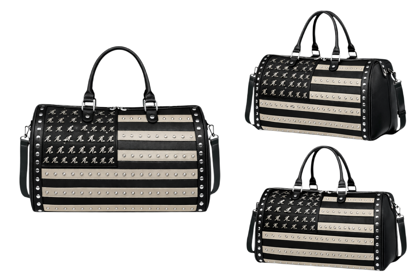 WORKERS UNION DUFFLE BLACK