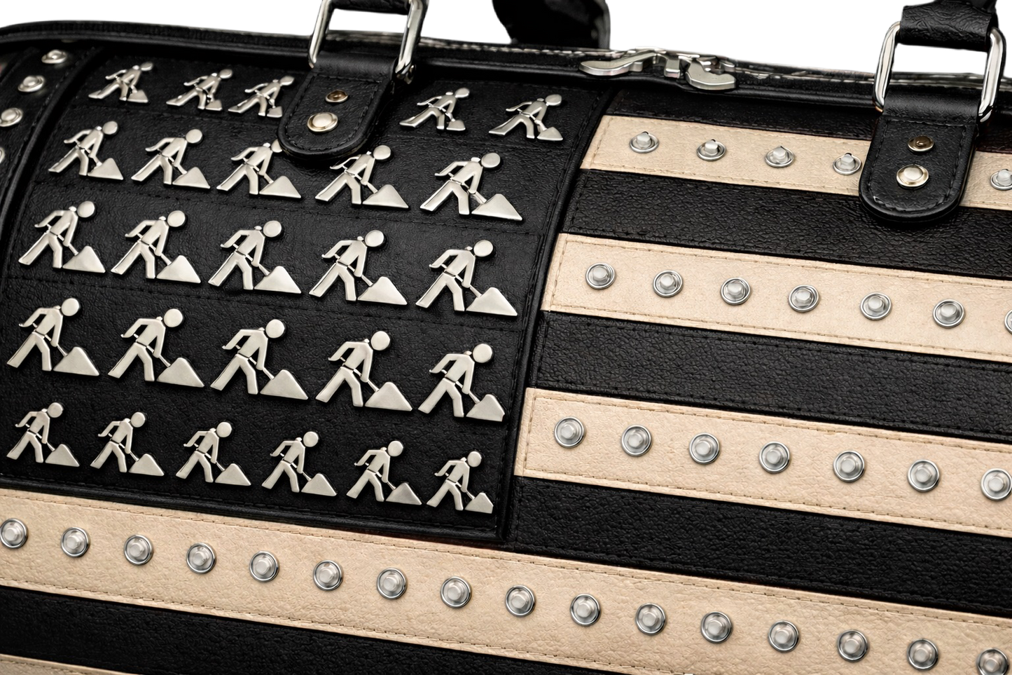 WORKERS UNION DUFFLE BLACK