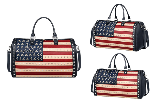 WORKERS UNION DUFFLE RED